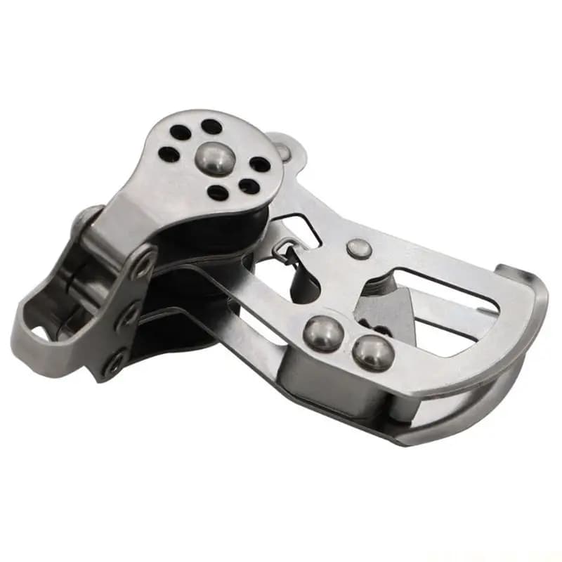 J0MA Corrosion Resistant Marine Pulley For Smooth Rope Handling Enhanced Durability