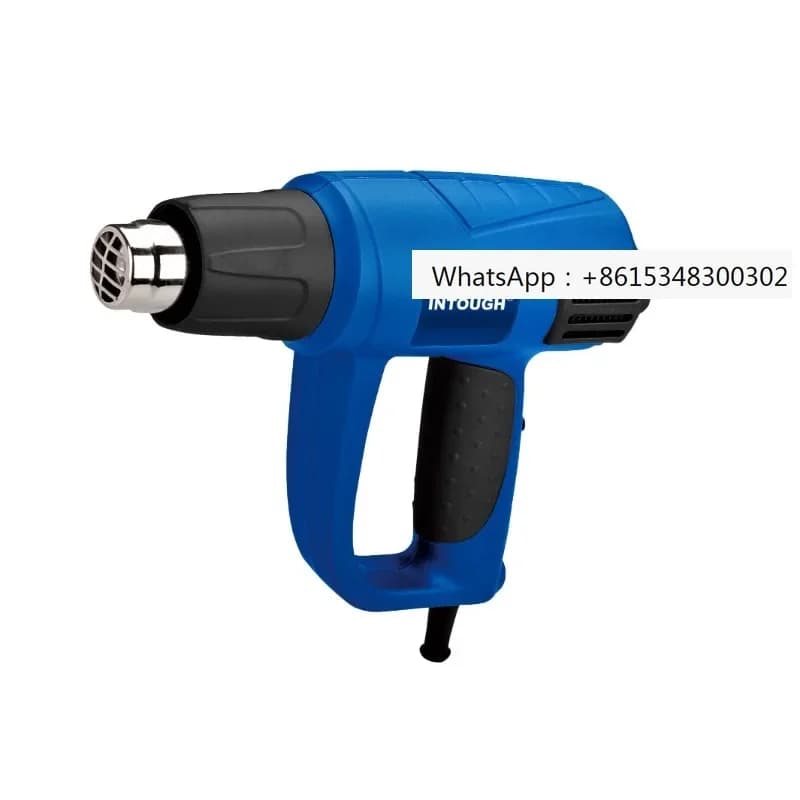 INTOUGH Pistola termica per pistola ad aria calda con avvolgimento termoretraibile elettrico professionale regolabile da 2000 W