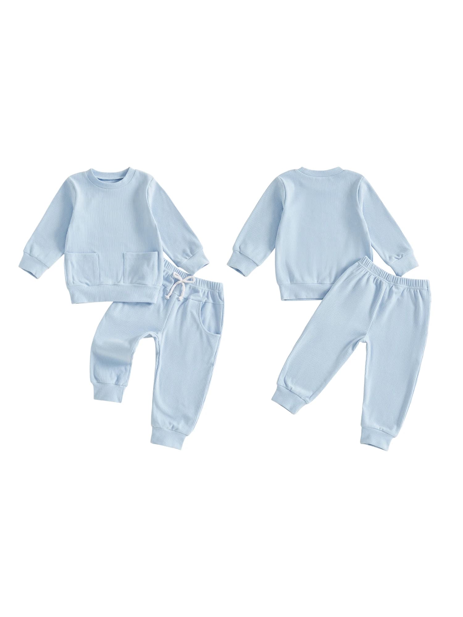 Adorabili completi da bambina in 2 pezzi, eleganti top con volant a maniche corte con stampa floreale e pantaloncini elastici in vita con fiocco per l'estate