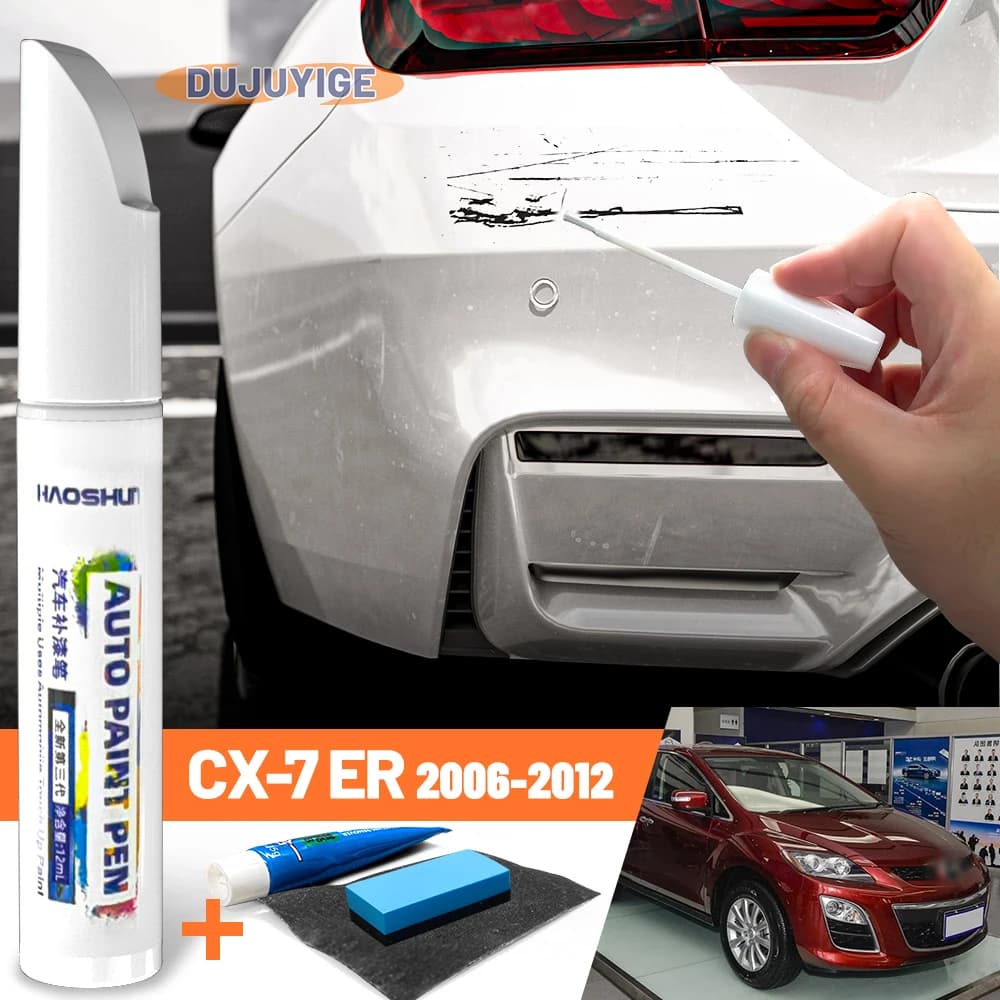 Penna per vernice per auto Cura della vernice Riparazione graffi Pittura a cera Rimozione graffi per Mazda CX-7 CX7 ER 2006-2012 2007 2008 2009 2010 2011
