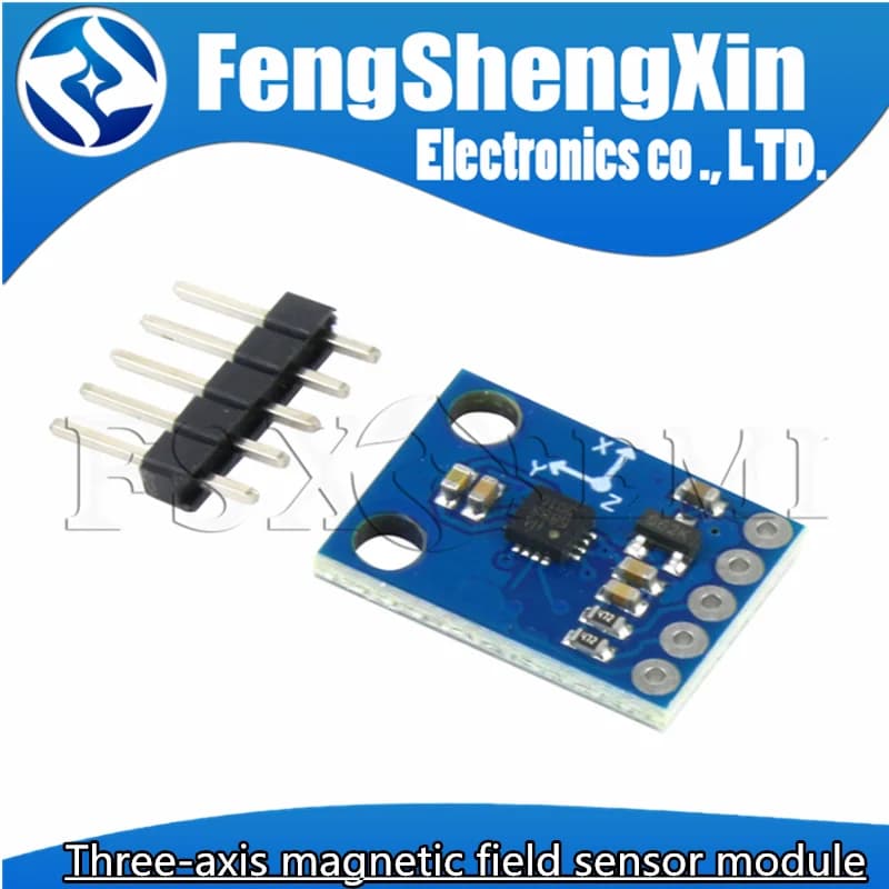 1 pcs GY-273 3 V-5 V QMC5883L HMC5883L Triple Axis compass Magnetometer Module Sensor Module Three Axes Magnetic Field Module For Arduino