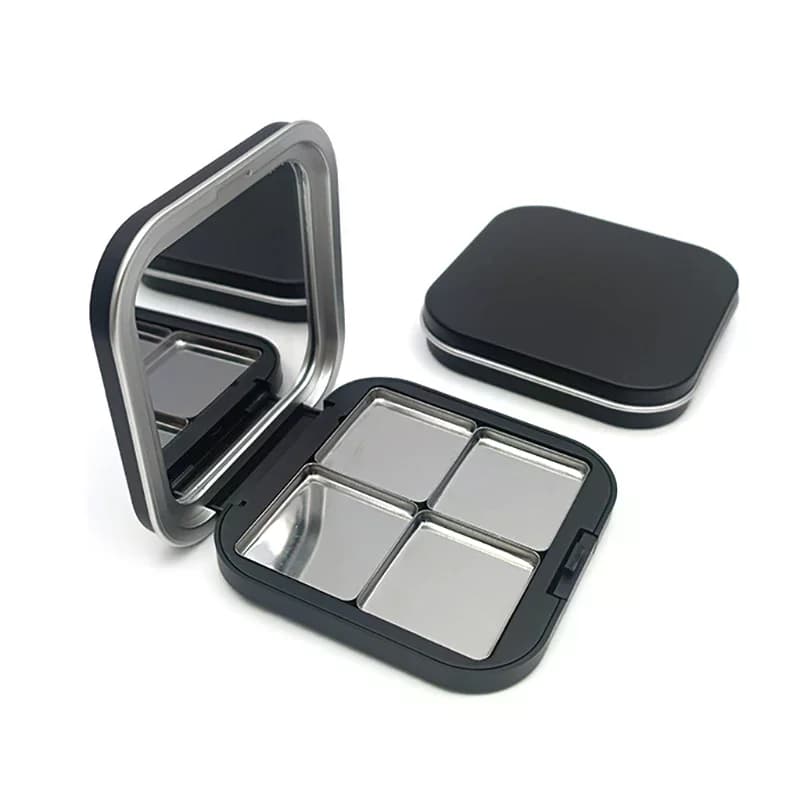 Palette vuota per ombretti, contenitore per trucco occhi per donne e ragazze, principianti nel trucco, scatola porta ombretti fai da te, strumenti per il trucco.