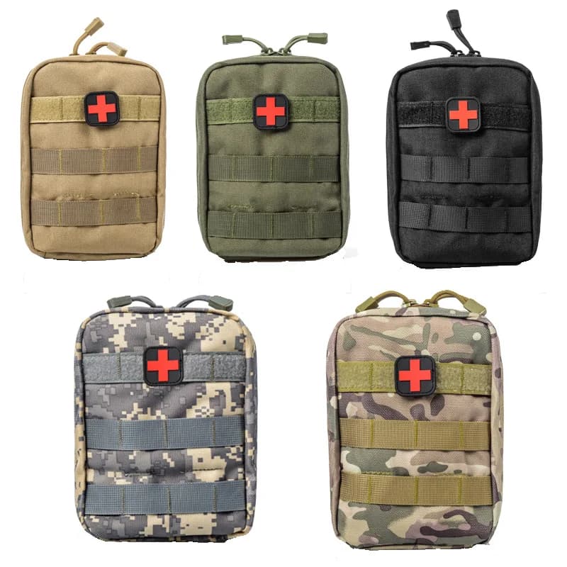 Borsa di Pronto Soccorso Tattica, Kit di Sopravvivenza, Scatola Medica per Esterni, Borsa SOS di Grandi Dimensioni, Kit Medico d'Emergenza Molle EMT