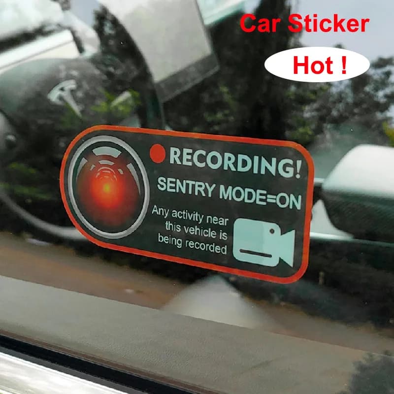 Adesivo per finestrino auto Registratore Logo Decal per Tesla BMW Benz Hyundai Honda Toyota Lexus Ford Kia Renault Peugeot Audi Accessori