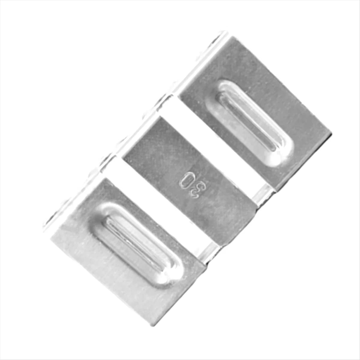 AA98 20PCS Pannello fotovoltaico Drenaggio Fibbia Piastra fotovoltaica Pannello solare Clip di scarico dell'acqua per il drenaggio del pannello solare 30mm