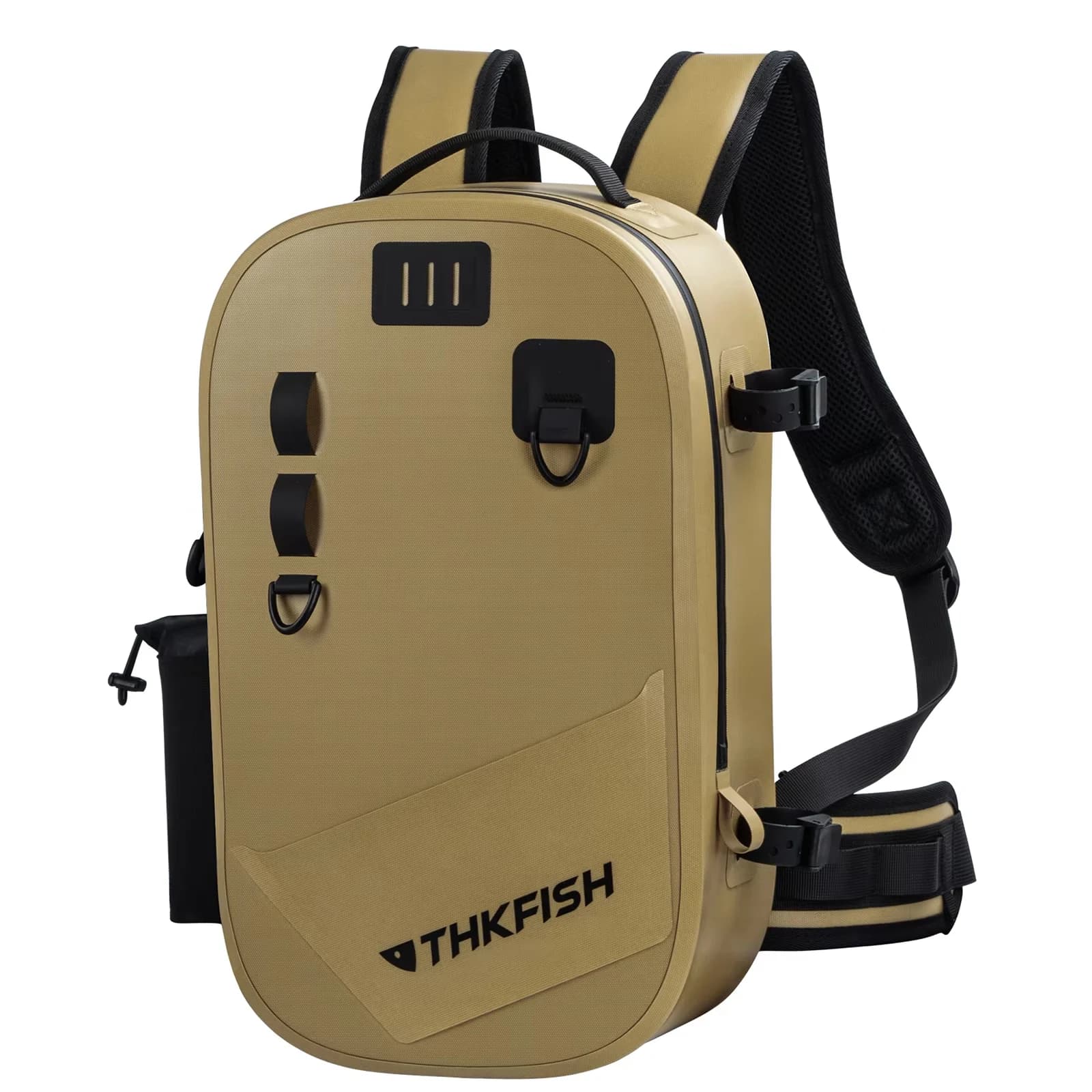Waterproof Fishing Backpack Multipurpose Fishing Bag Brown Handbags for fishing bait Hiking backpacks for outdoor cycling