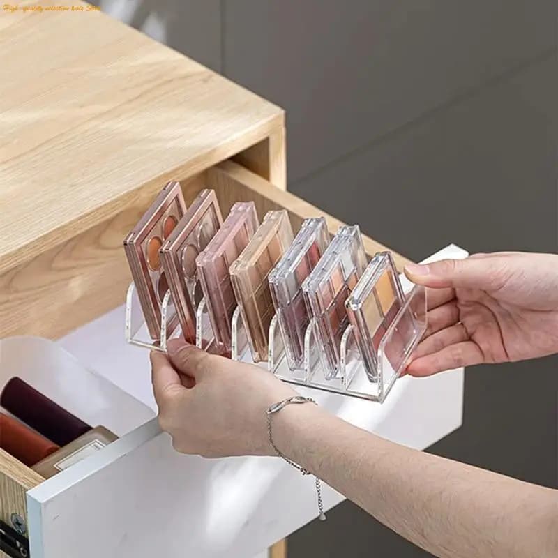 203F Organizer of Shades Cosmetic Door Makeup Tools Drawer with 7 Grills