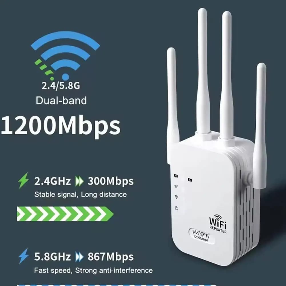 Amplificatore di segnale WiFi, ripetitore di segnale wireless da parete, potenziatore, estensore di segnale domestico, accessorio router, Penetr B3B0