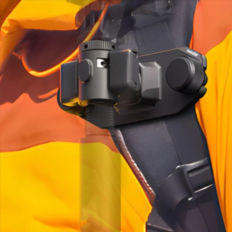 Y45A-Camera Gancio Per Insta360 Selfie Stick Gancio A Sgancio Rapido Cintura Cinghia di Trasporto Cinghia di Stoccaggio Accessori Per Fotocamere Sportive