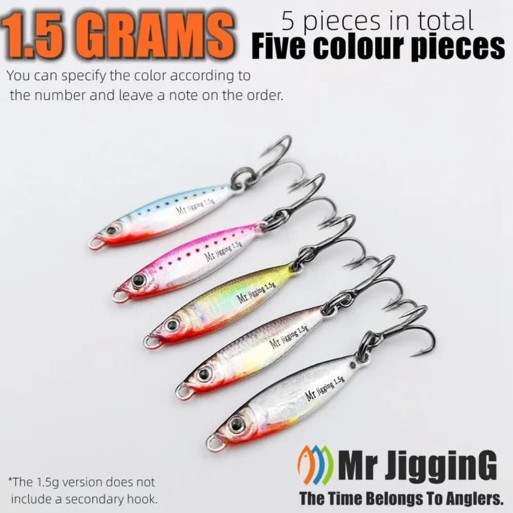 Iron plate Export microsize 1.5 g Weight Mini size Cast metal Jig Spoon Material Metal Design 3D Micro Sequins Fishing bait