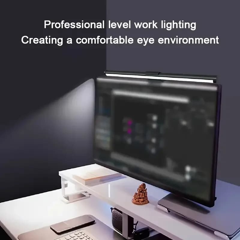 30CM 40CM Eye-Care Illuminazione con attenuazione continua Lampada da scrivania a LED Monitor Barra luminosa Tavolo Monitor per computer Luce per schermo per giochi di lavoro