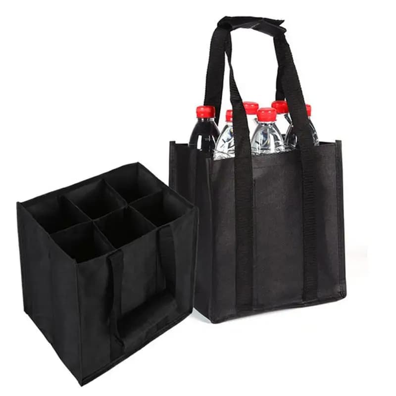 Borsoni e portabottiglie per vino Borsa portabottiglie riutilizzabile per viaggi Borsa per il trasporto del vino sicura per borse da vino da viaggio Robusta per Transpor