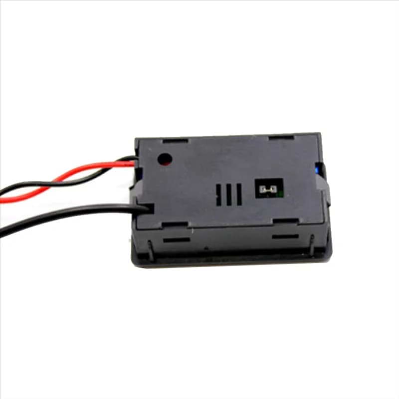 ABZZ-DC4-25V Termometro digitale NTC10K Sonda metallica C/F USB Rilevatore di temperatura Tester LCD analogico per acquario interno