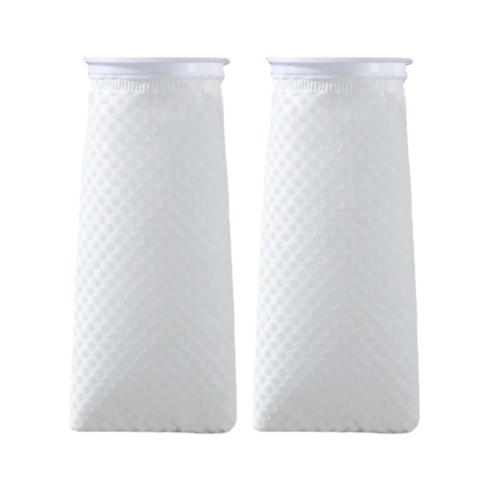 2 pezzi calzini filtro acquario sacchetti filtro acquario rete filtro lavabile pad filtro coperta calzini per acquario coppa stagno