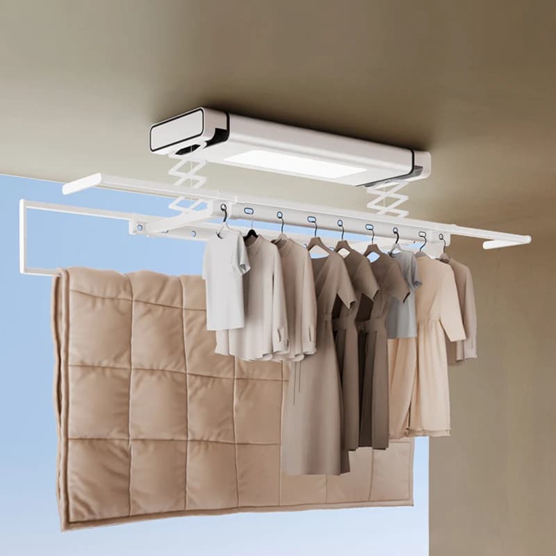 Intelligent Aluminium Sliding Machine with Product Lift - Innovative Dryer Accessories