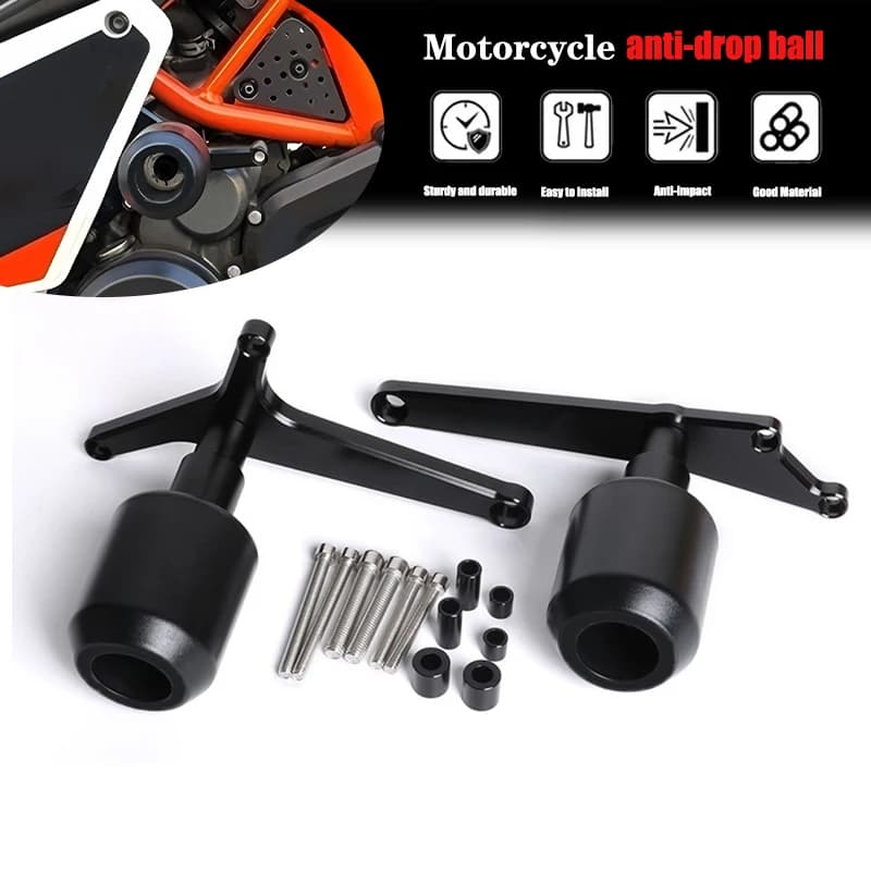 Per K-TM RC390 rc390 390RC NUOVO 2014-2024 Moto Protezione dalla caduta Paratelaio Carenatura Guard Crash Pad ProtectorRC390