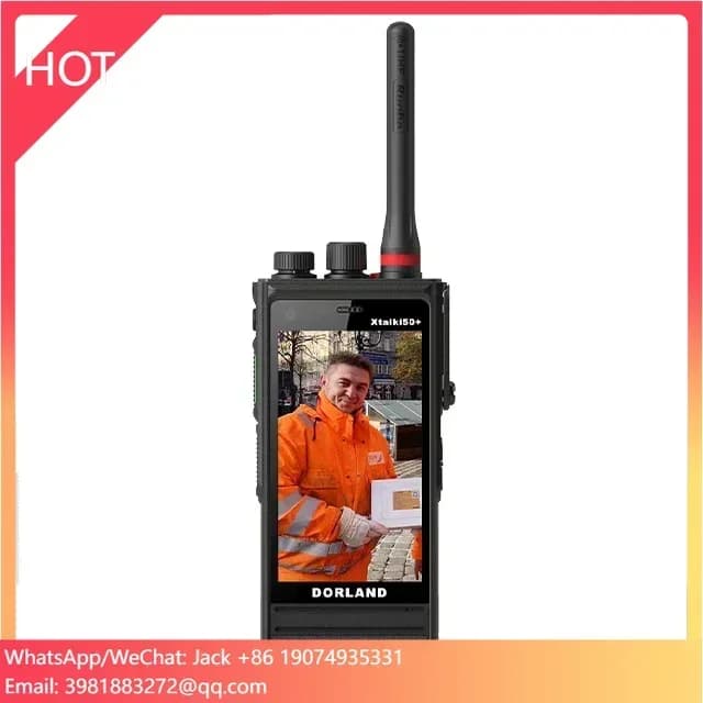 Dorland Xtalki50+ Comunicazione Digitale Trunked DMR con Supporto di Rete per Walkie Talkie Antideflagranti