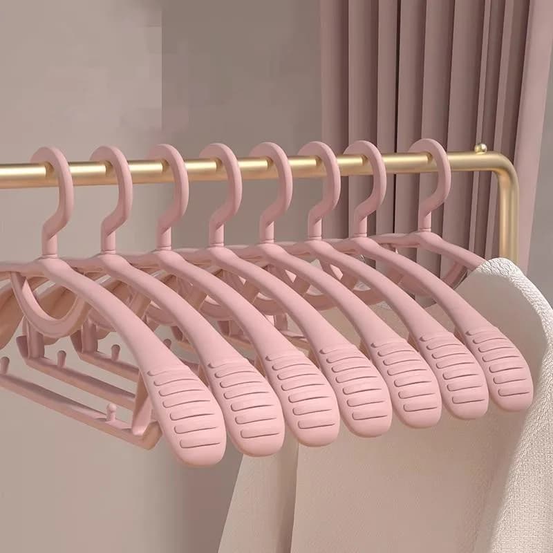 10 pcs Shoulder Strap Larga Rotin Organizers Anti-slip For Dress Shirt Coat Strap Hook Clothes Organizers Stripper