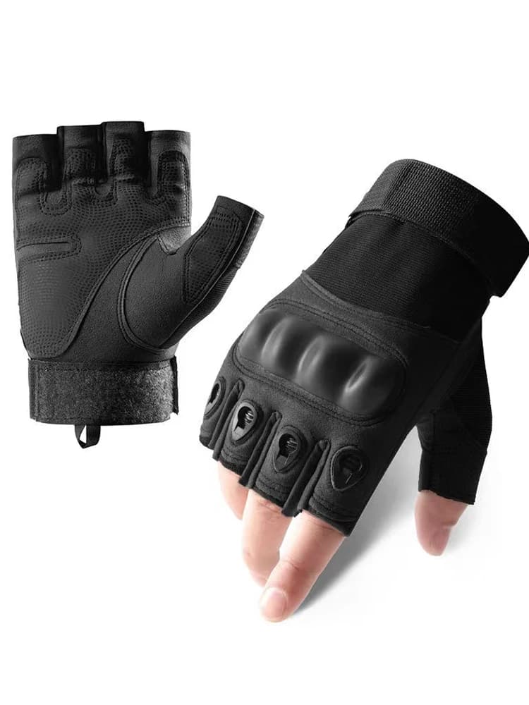 Sport Arrampicata Paintball Tiro Caccia Equitazione Guanti tattici Guanti da ciclismo Sci Mezze dita Guanti da moto Guanti da pesca