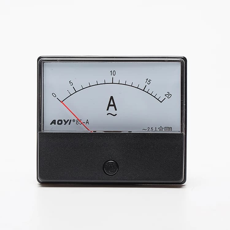 Amperometro puntatore analogico CC da 10 pezzi per macchina per la produzione di maschere N95