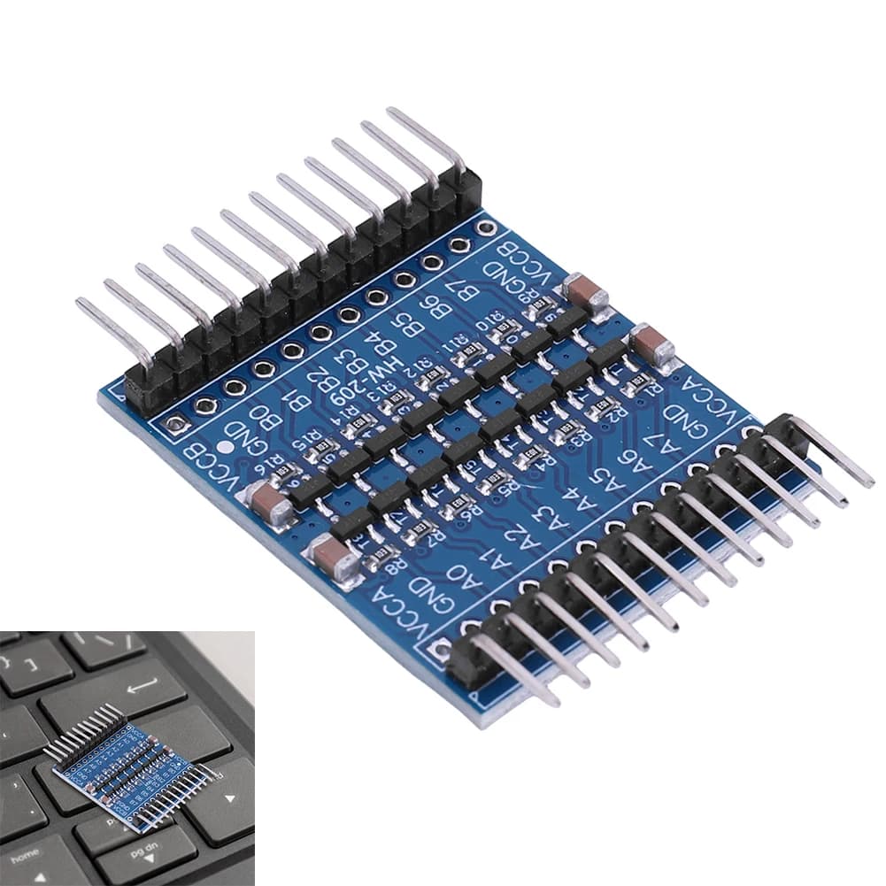 Modulo di Conversione di Livello a 8 Canali IIC UART SPI TTL, Convertitore Bidirezionale IO per Raspberry Pi