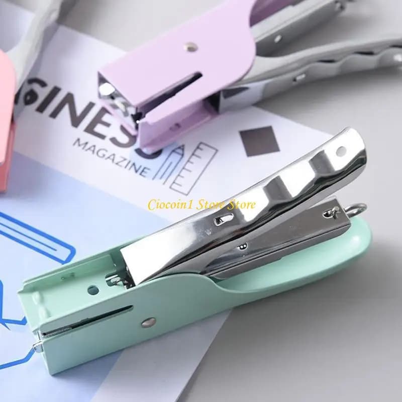 A3PC Office Packaging Plier Stapler 25 Sheets Large Capacity No for Office Work