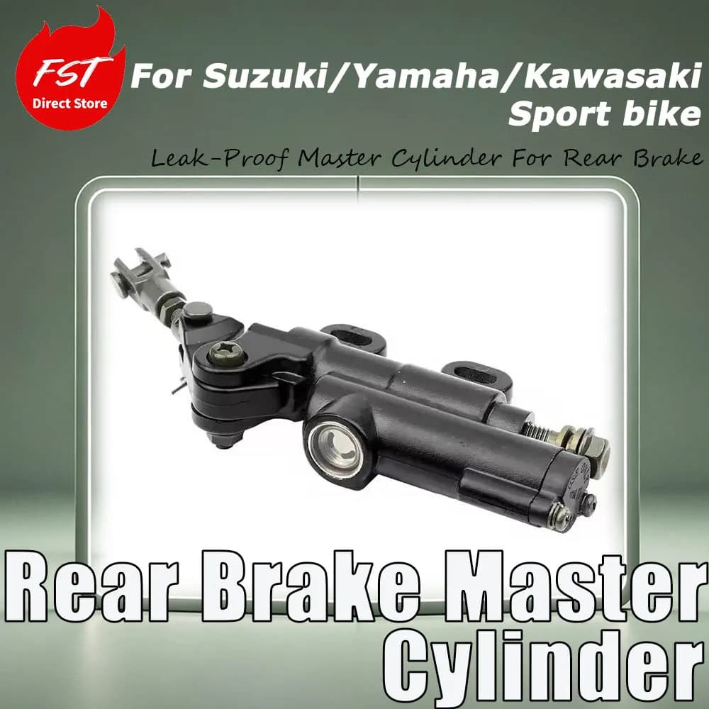For Suzuki/Yamaha/Kawasaki Sport bikes, the pump assembly of the rear brake on the motorcycle is a single-piece pump.