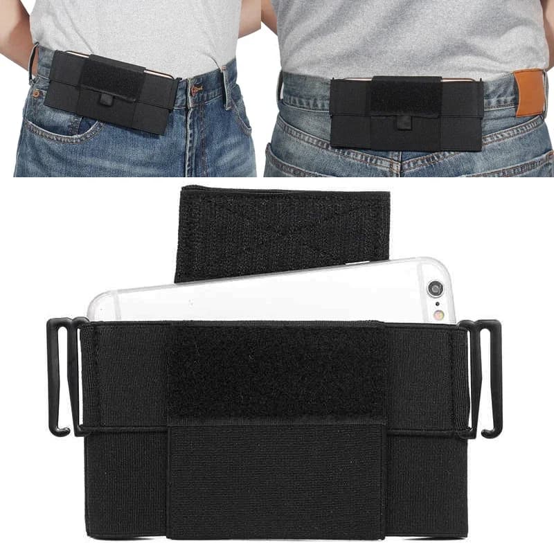 Sports Waist Bag Portable Waist Carrier Wallet Camping Running Hiking Bag For Cell Phone Card Keys