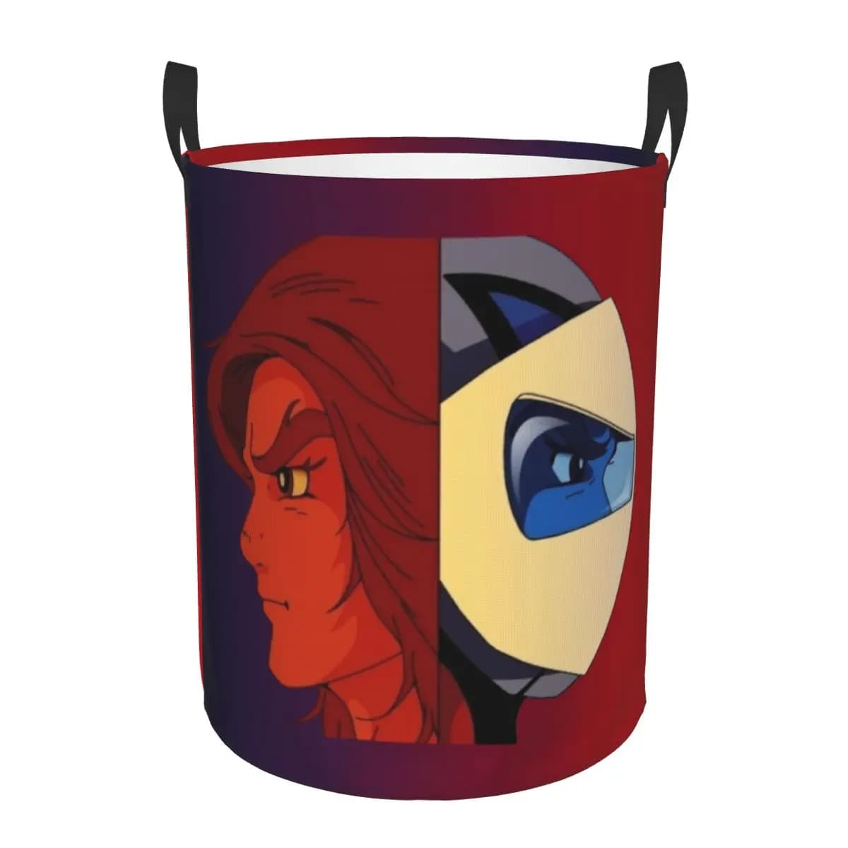Cesto per Bucato Personalizzato Robo Grendizer, Pieghevole, Mazinger Z, Cesto Portabiancheria Cartoon, Borsa Portaoggetti per Giocattoli