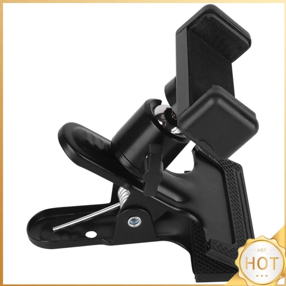 Guitar Head Clip Adjustable Angle Mobile Phone Holder Stand Multifunctional Guitar Head Phone Holder for Home Music Recording
