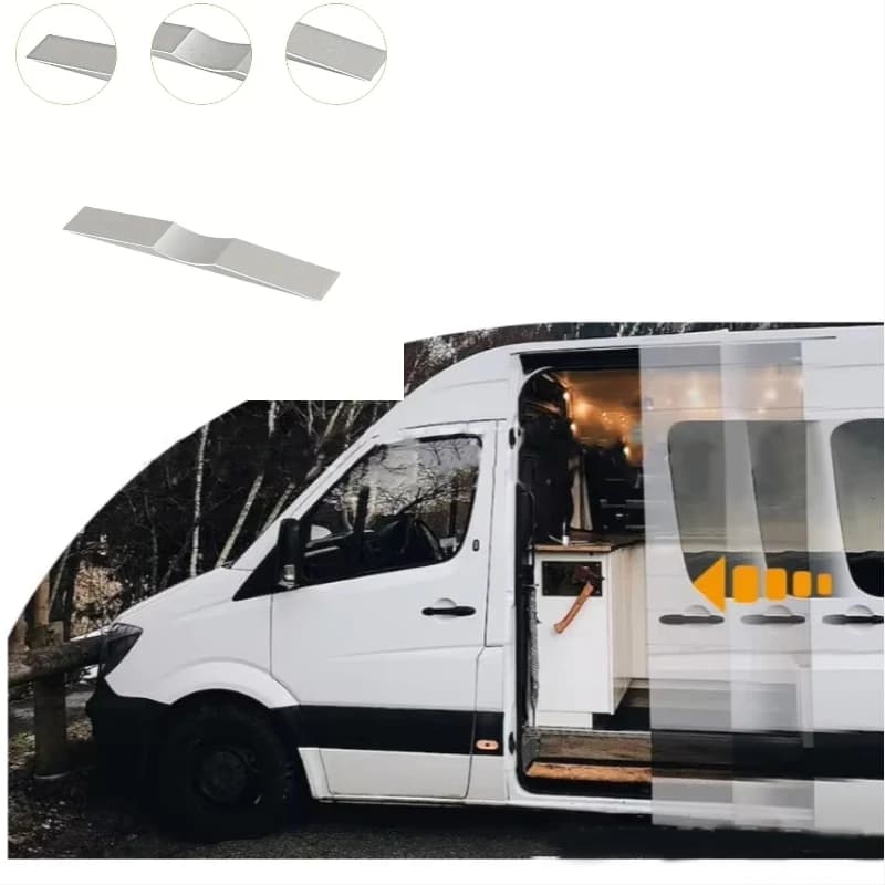 Fermaporta scorrevole per camper Van Sprinter per Fiat Ducato Ford Transit Vw Crafter Camper Fermaporta Accessori Strumenti per auto