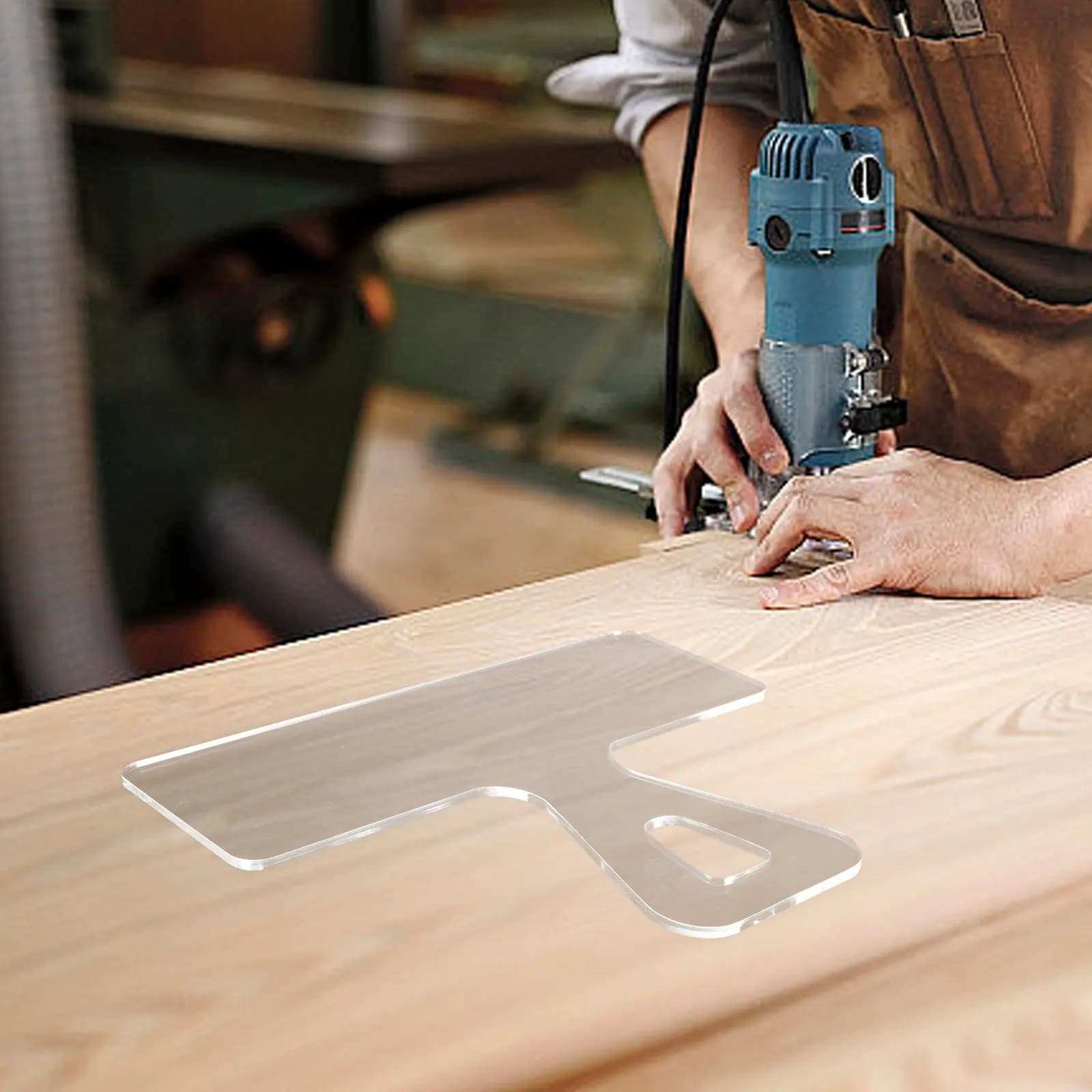 Acrylic router stencil for kitchen cutter, wooden cutter DIY design model