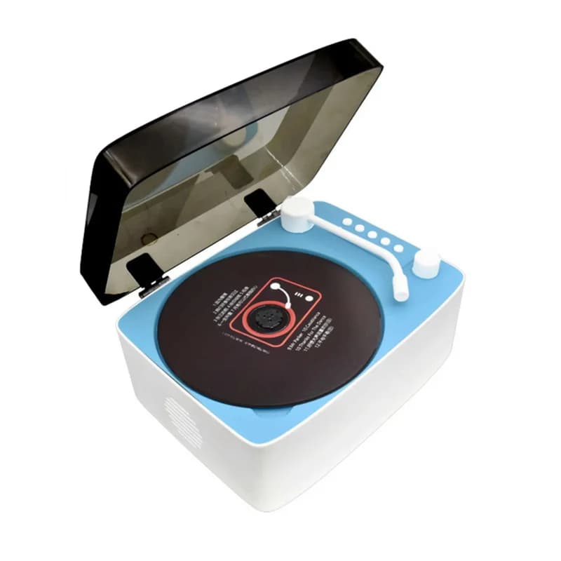 Lettore CD portatile multifunzionale Canfon con Bluetooth, USB, disco MP3, suono surround, telecomando, altoparlante stereo