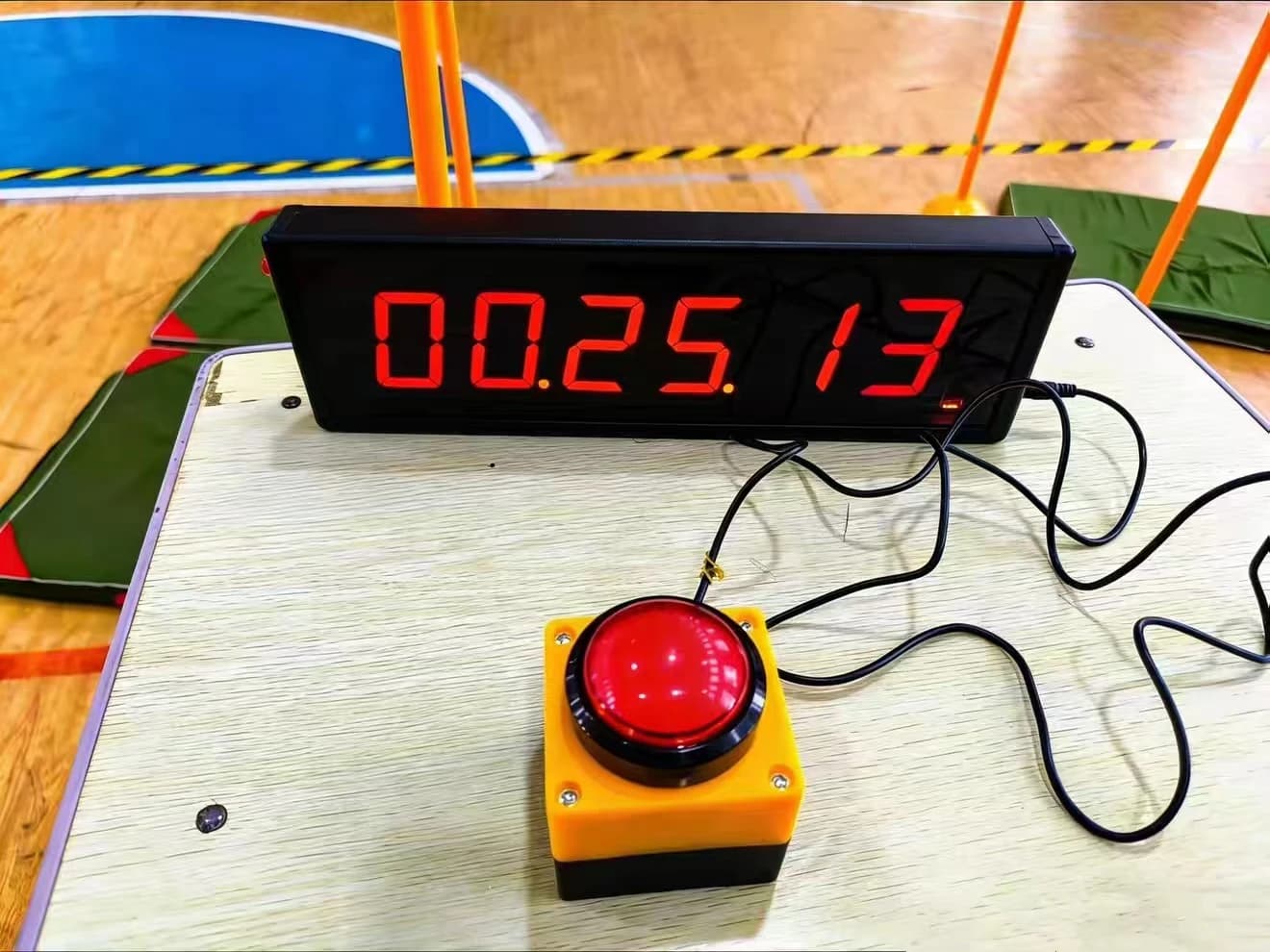 DIY LED Multifunctional Competition Timer with Voice Broadcast Digital Display for Speech Chess Ball Games And Physical Training