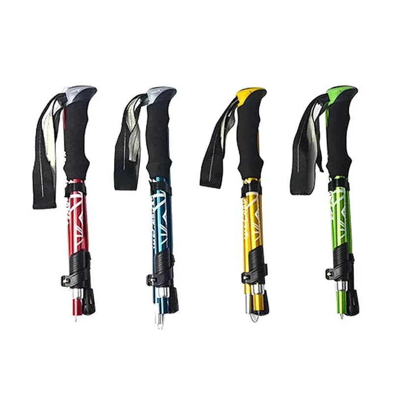 Hiking, Nordic Walking, for Seniors, Telescopic, Easy to store in Bag, 1 Piece