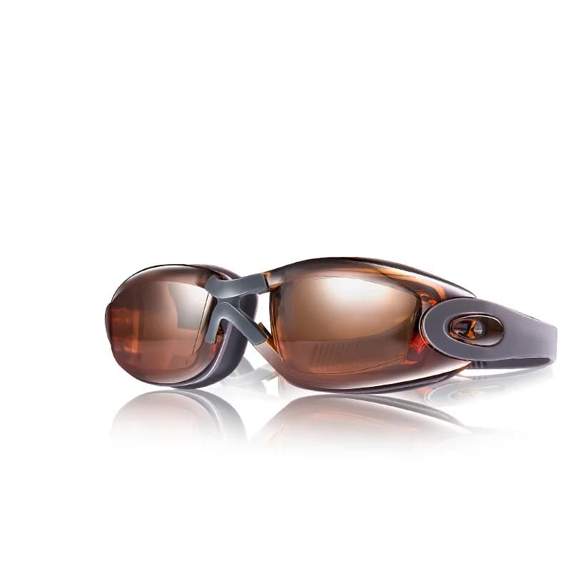 Fashionable Electroplated Adult Waterproof And Anti Fog Swimming Goggles