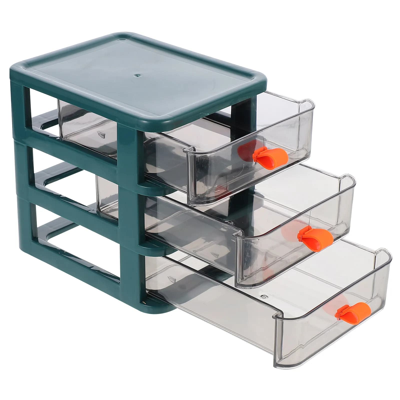 Organizzatore da Scrivania Multi-ripiano in PP, Contenitore per Cancelleria, Piccolo Cassetto Portaoggetti per Ufficio e Gioielli