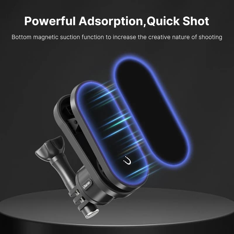 Ulanzi Go-Quick II Magnetic Backpack Back Support for OSMO DJI Gopro for Action Cameras Insta360