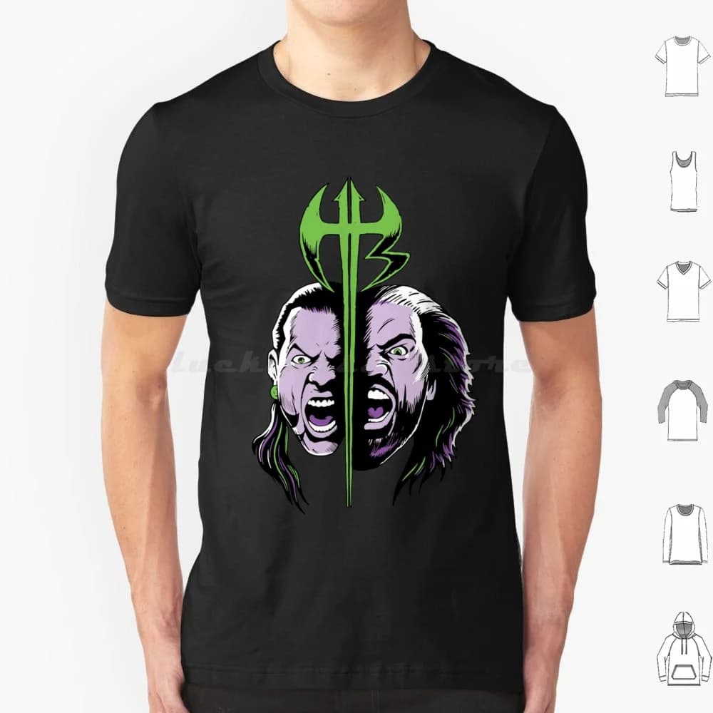 The Hardy Boyz T Shirt Cotton uomo donna fai da te stampa Tv Funny Humor 90soe 90s 2000s Vsco Pop Culture Lucha Wrestling Wrestler
