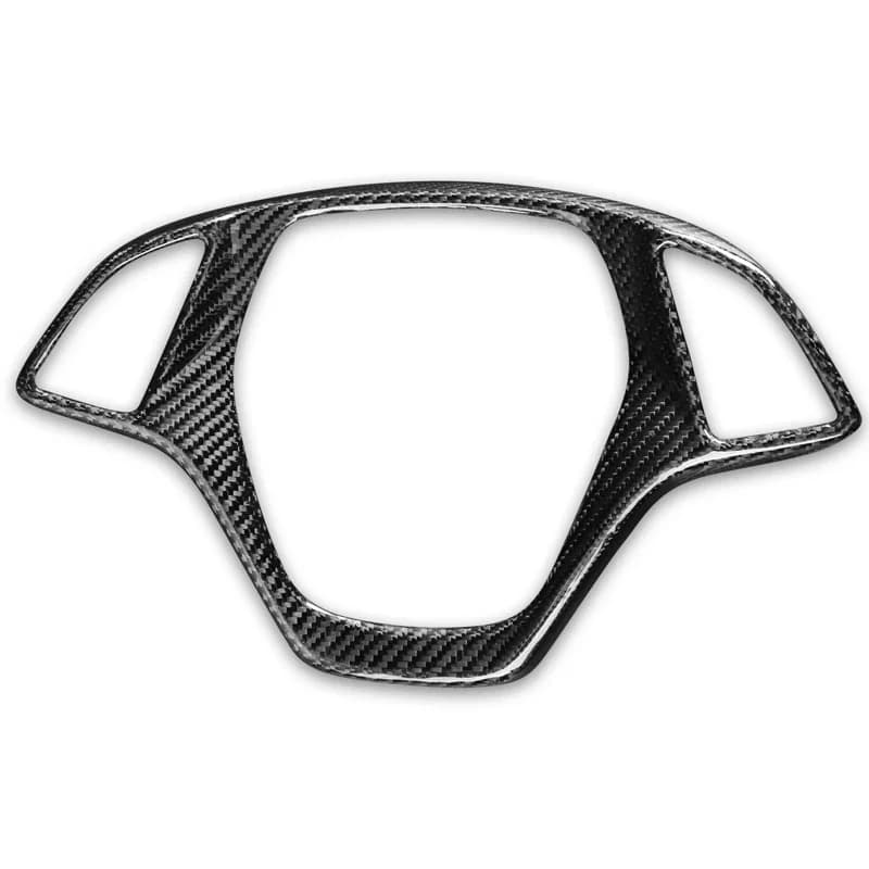 Carbon fiber steering wheel Decorative cover for Chevrolet Corvette