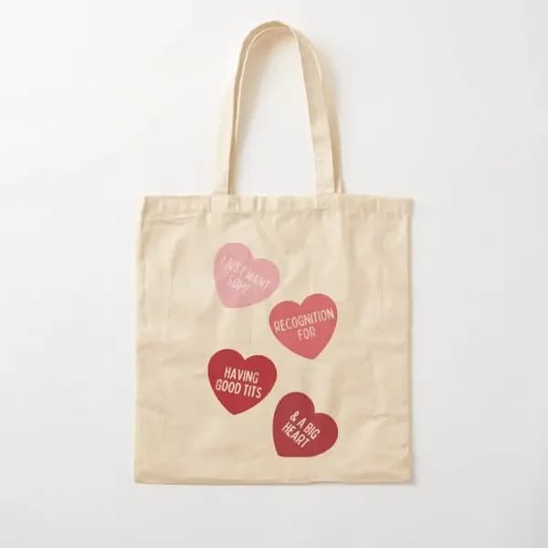 Voglio solo alcune Renee Rapp Borsa in tela di cotone Borsa da viaggio da donna Borsa a tracolla moda da donna Borsa riutilizzabile unisex in tessuto per la spesa