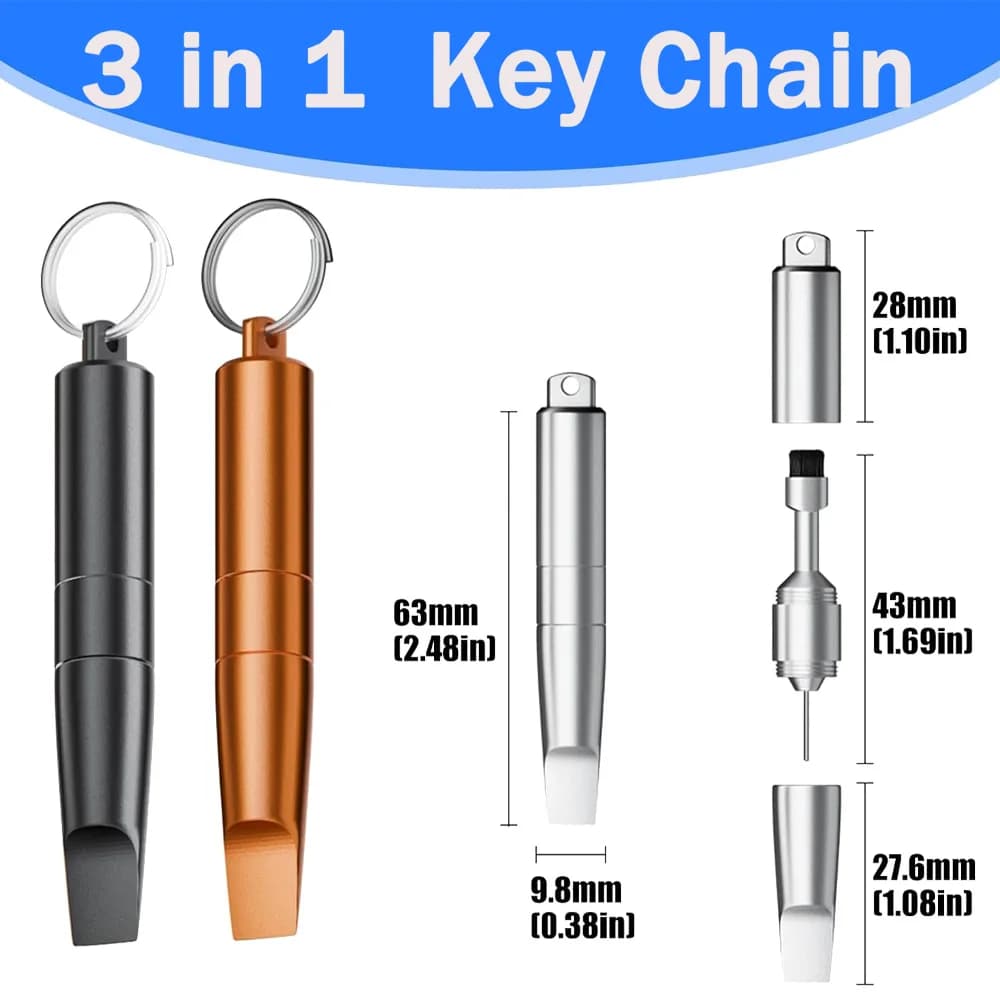 3-in-1 SIM Card Tray Removal Tool Eject Pin Earbuds Cleaning Brush Reset Tool Needle Opener Cleaner Pen Kit for iPhone Headphone