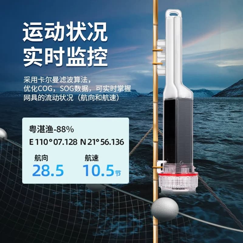 Localizzatore di reti solari Localizzatore di reti da pesca marine ad alta potenza