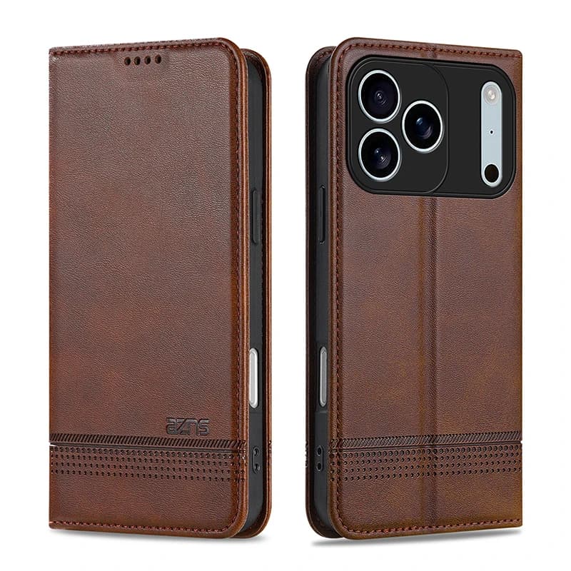 Magnetic Flip Leather Stand Phone Case for IPhone 18 Pro Air 17 16 15 14 13 12 11 Pro Max 7 8 Plus Wallet Slot Card Holder Cover