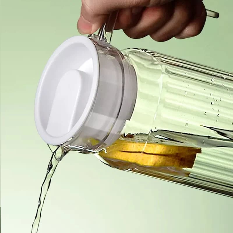 1100ml Trasparente Resistente Al Calore Brocca di Plastica Succo di Latte Bollitore Bar Party Vino Bottiglia di Birra Teiera Acqua Fredda Bollitore Brocca