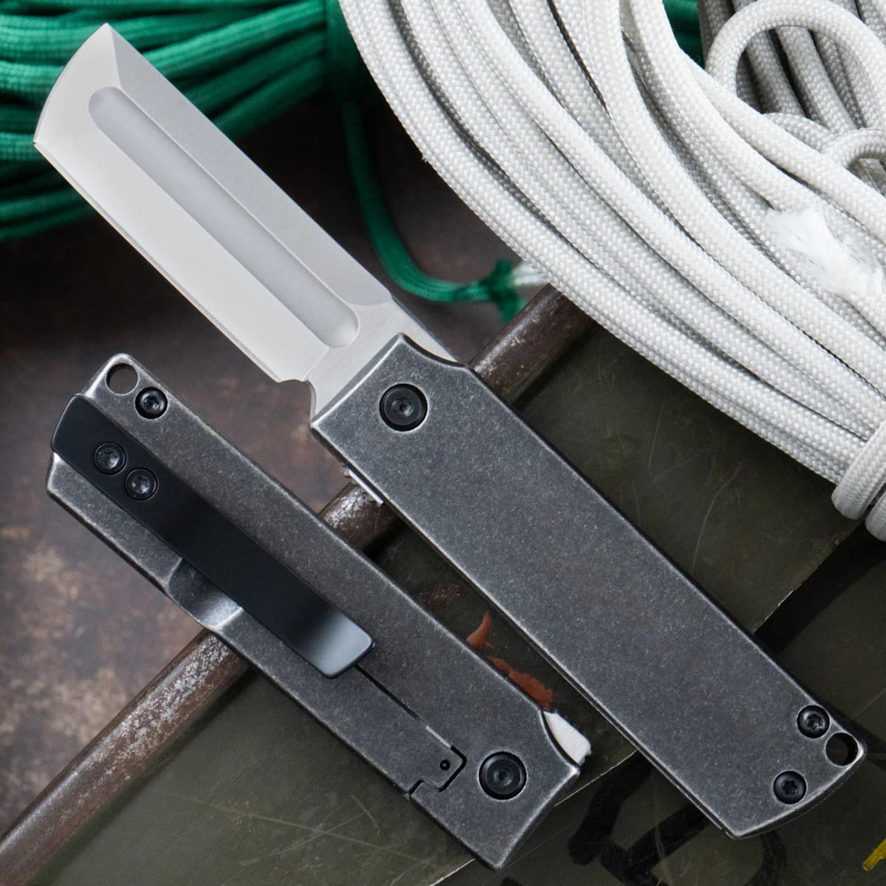 MinimalX 5915 Mini coltello tascabile pieghevole Pesca all'aperto Caccia Coltello EDC multiuso portatile per autodifesa