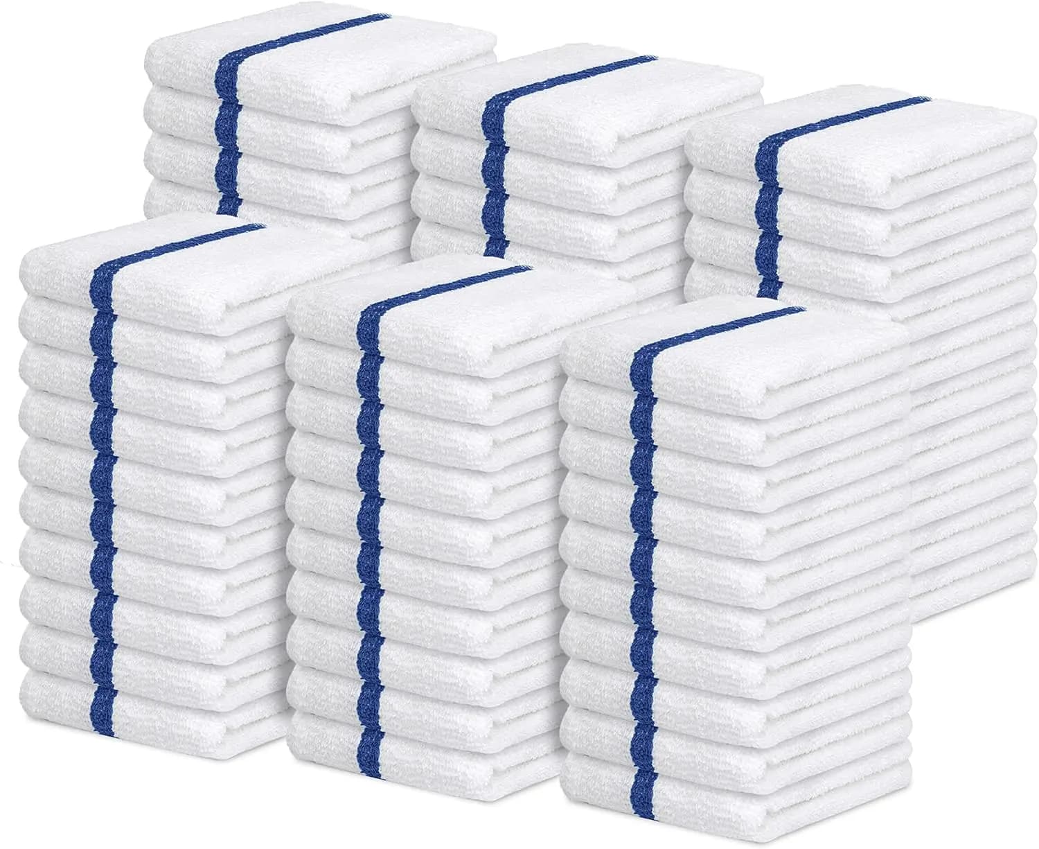 Asciugamani per Bar (Confezione Convenienza da 60) Misura 16'x19' – Panni Multiuso Assorbenti e Resistenti per la Pulizia