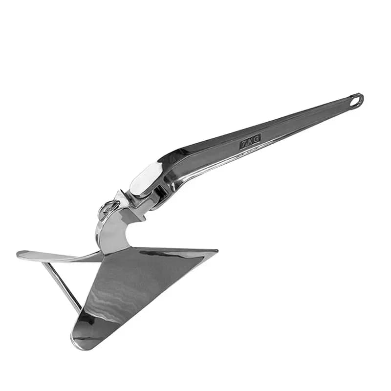 Ancoraggio per aratro per barche marine in acciaio inossidabile 316 per raccordo hardware per barche Accessori per yacht/Mar/Piastra di acciaio per ancoraggio con grande impugnatura
