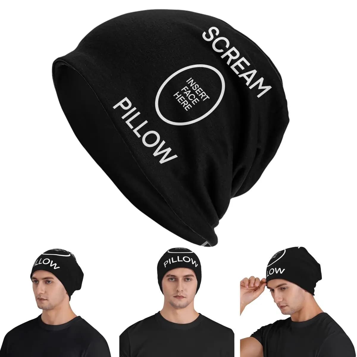 Scream Pillow Skullies Berretti Hot Hats Autumn Winter Outdoor cap Men's knitted cap caps Women's Adult