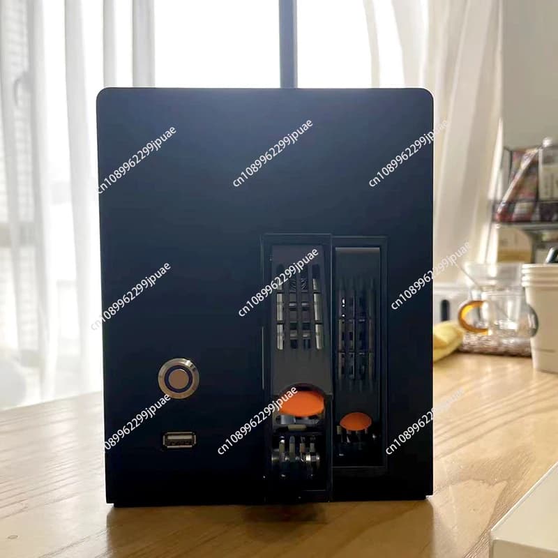 Archiviazione di rete per array di dischi NAS a due bit Black Flying Bull